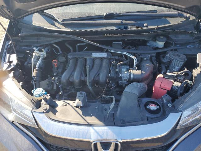 3HGGK5H4XKM727631 - 2019 HONDA FIT LX GRAY photo 12