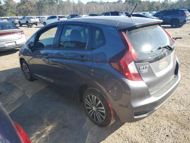 3HGGK5H4XKM727631 - 2019 HONDA FIT LX GRAY photo 2