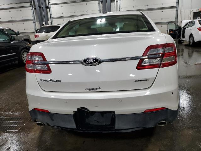 1FAHP2F81EG123883 - 2014 FORD TAURUS LIMITED WHITE photo 6