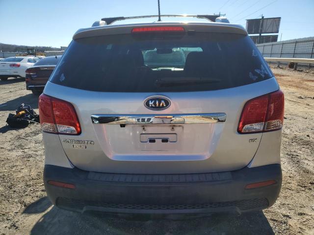 5XYKUDA6XCG306564 - 2012 KIA SORENTO EX SILVER photo 6