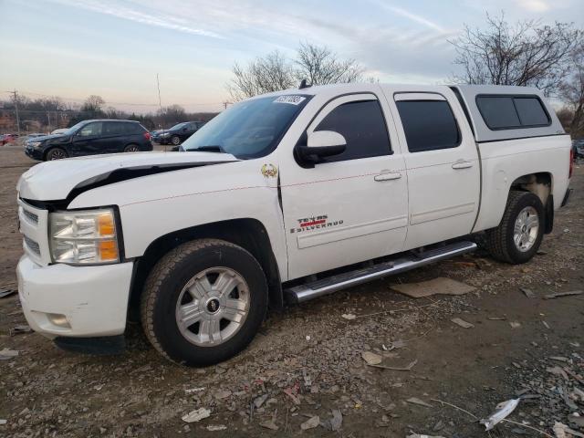 3GCEK23329G225000 - 2009 CHEVROLET SILVERADO K1500 LT WHITE photo 1