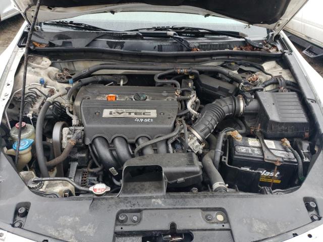 1HGCS12849A013116 - 2009 HONDA ACCORD EXL WHITE photo 11