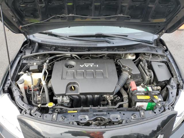 1NXBU4EE0AZ300135 - 2010 TOYOTA COROLLA BASE შავი ფოტო 11