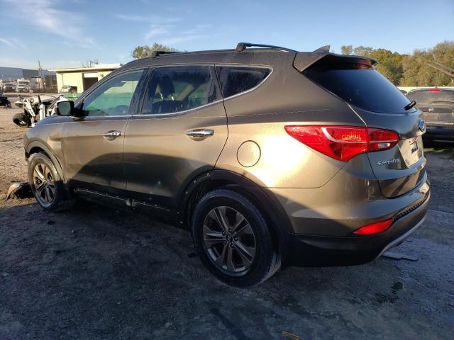 5XYZU3LB9EG154735 - 2014 HYUNDAI SANTA FE S GRAY photo 2