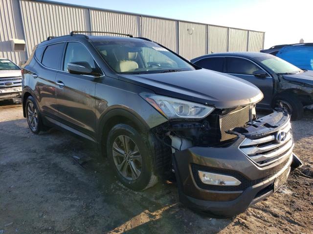 5XYZU3LB9EG154735 - 2014 HYUNDAI SANTA FE S GRAY photo 4