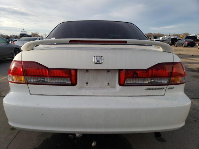 JHMCG56602C017043 - 2002 HONDA ACCORD EX WHITE photo 6