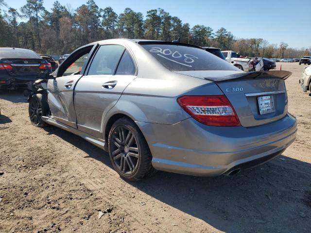 WDDGF54X88R013500 - 2008 MERCEDES-BENZ C 300 GRAY photo 2