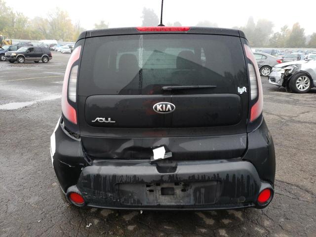 KNDJN2A24G7391351 - 2016 KIA SOUL BLACK photo 6