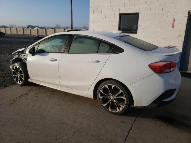 1G1BF5SM2K7116419 - 2019 CHEVROLET CRUZE PREMIER WHITE photo 2