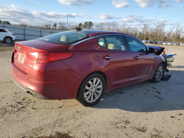 5XXGN4A78FG452644 - 2015 KIA OPTIMA EX RED photo 3