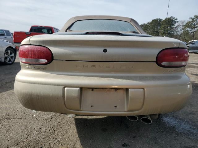 3C3EL55H6WT289149 - 1998 CHRYSLER SEBRING JXI BEIGE photo 6