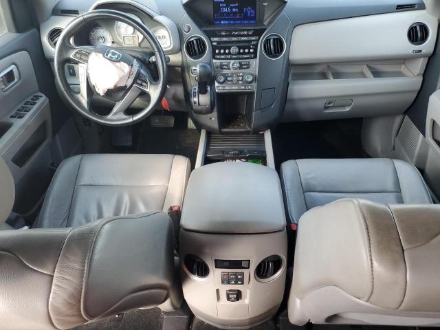 5FNYF4H55DB036671 - 2013 HONDA PILOT EXL SILVER photo 8