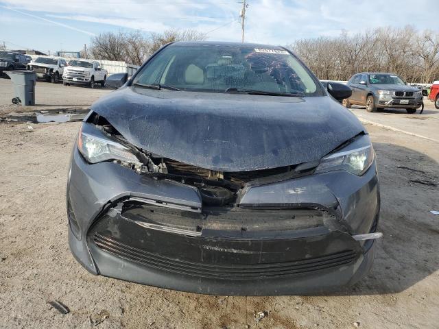 5YFBURHE0KP900276 - 2019 TOYOTA COROLLA L GRAY photo 5