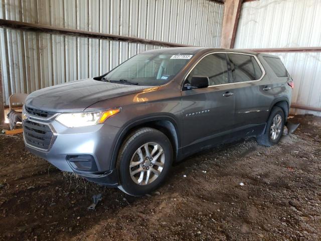 1GNERFKWXLJ248570 - 2020 CHEVROLET TRAVERSE LS GRAY photo 1