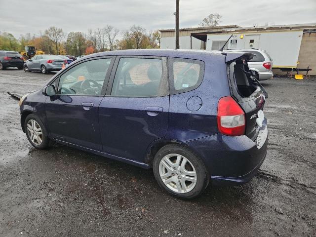 JHMGD38678S014831 - 2008 HONDA FIT SPORT BLUE photo 2