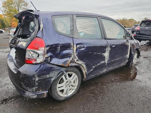 JHMGD38678S014831 - 2008 HONDA FIT SPORT BLUE photo 3