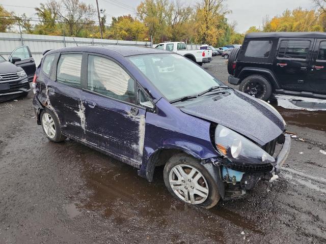 JHMGD38678S014831 - 2008 HONDA FIT SPORT BLUE photo 4