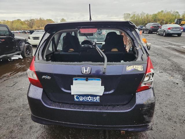 JHMGD38678S014831 - 2008 HONDA FIT SPORT BLUE photo 6