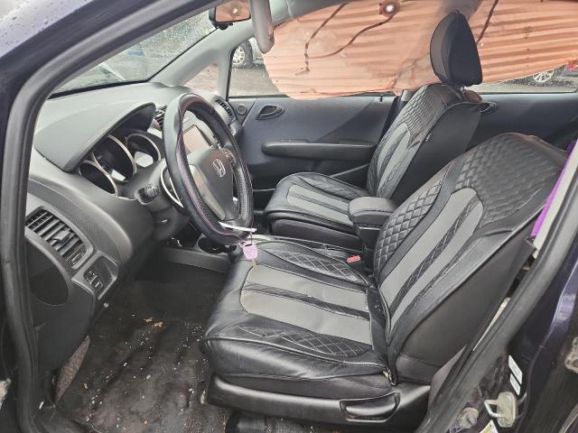 JHMGD38678S014831 - 2008 HONDA FIT SPORT BLUE photo 7