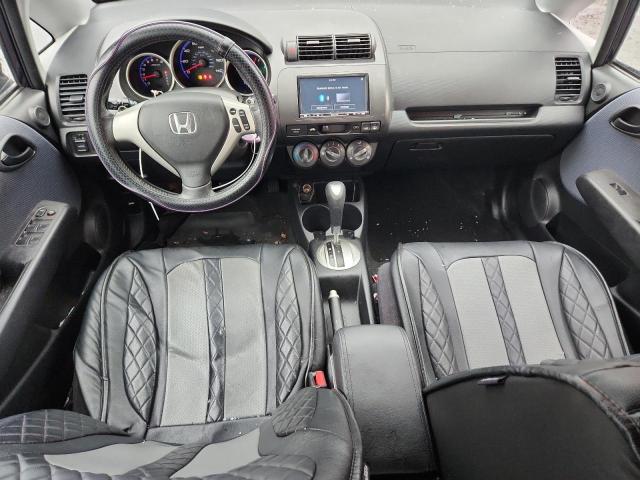 JHMGD38678S014831 - 2008 HONDA FIT SPORT BLUE photo 8