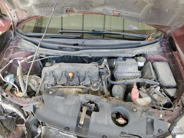 19XFB2F88FE116348 - 2015 HONDA CIVIC EX BURGUNDY photo 11