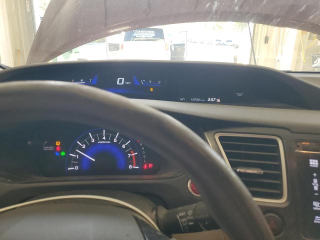 19XFB2F88FE116348 - 2015 HONDA CIVIC EX BURGUNDY photo 9