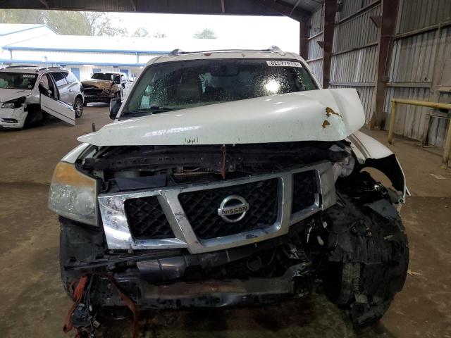 5N1AA0ND6FN614314 - 2015 NISSAN ARMADA SV WHITE photo 5