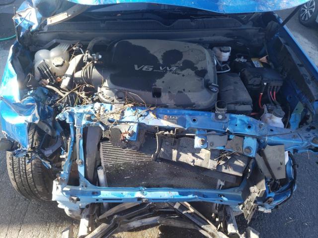 1GCGSBEN1M1211104 - 2021 CHEVROLET COLORADO BLUE photo 11