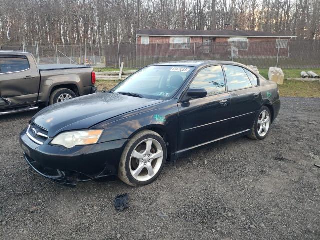 4S3BL616777207444 - 2007 SUBARU LEGACY 2.5I BLACK photo 1