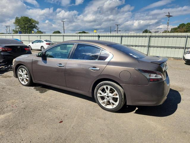 1N4AA5AP9CC803652 - 2012 NISSAN MAXIMA S BROWN photo 2