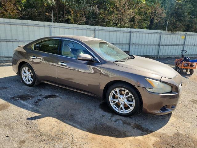 1N4AA5AP9CC803652 - 2012 NISSAN MAXIMA S BROWN photo 4