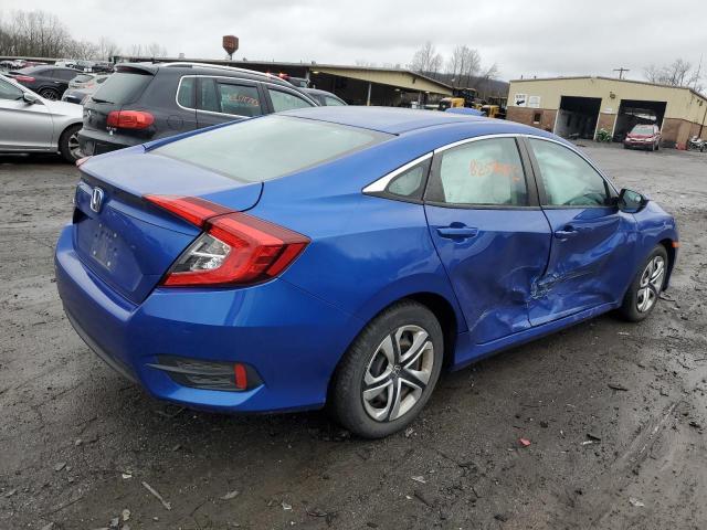 2HGFC2F59JH581335 - 2018 HONDA CIVIC LX BLUE photo 3