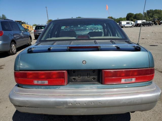 2G4WB52L3S1475248 - 1995 BUICK REGAL CUSTOM GREEN photo 6