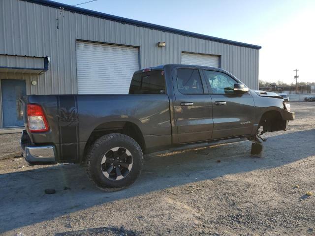 1C6SRFBTXKN624989 - 2019 RAM 1500 BIG HORN/LONE STAR GRAY photo 3