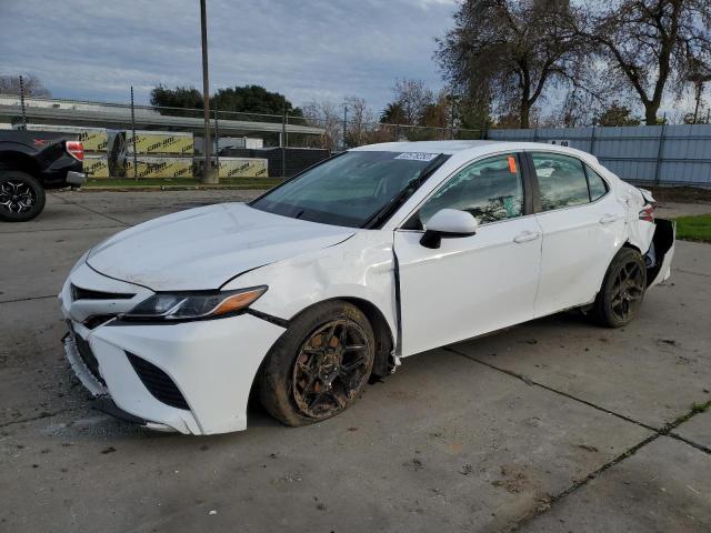 4T1B11HK0KU732900 - 2019 TOYOTA CAMRY L WHITE photo 1