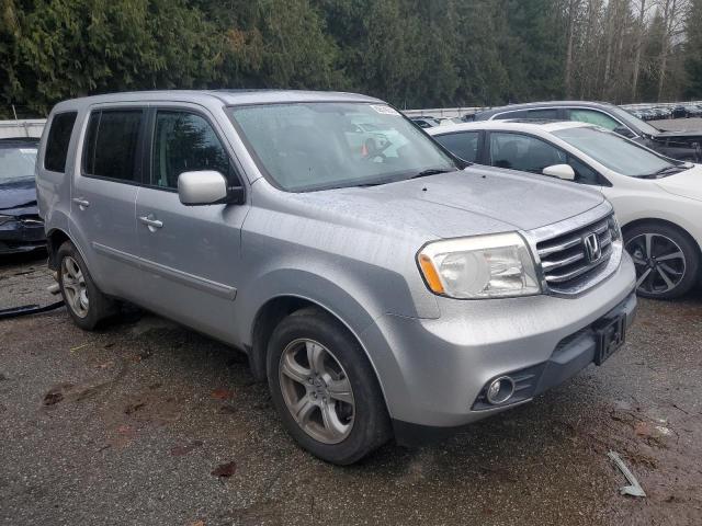 5FNYF4H59FB007046 - 2015 HONDA PILOT EXL SILVER photo 4