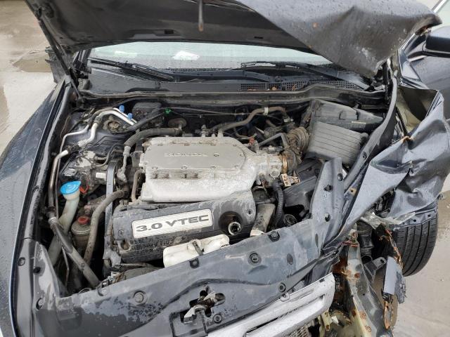 1HGCM66314A032334 - 2004 HONDA ACCORD LX GRAY photo 11