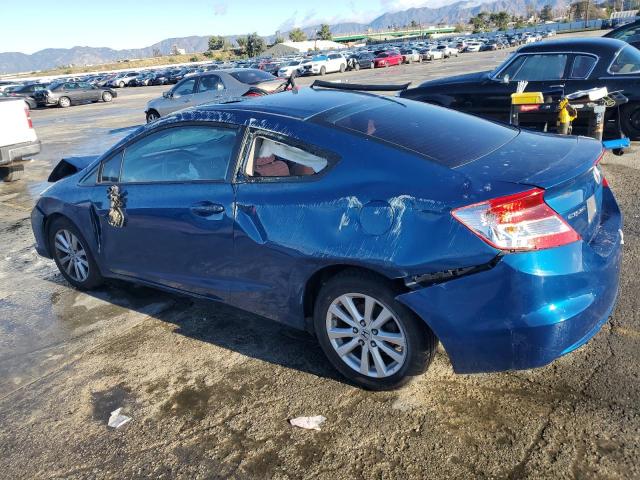 2HGFG3B89CH531838 - 2012 HONDA CIVIC EX BLUE photo 2