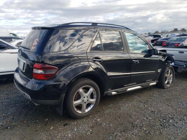 4JGBB75E76A011625 - 2006 MERCEDES-BENZ ML 500 BLACK photo 3