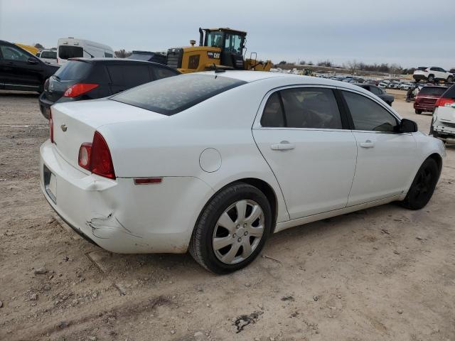 1G1ZB5EB8AF110908 - 2010 CHEVROLET MALIBU LS WHITE photo 3