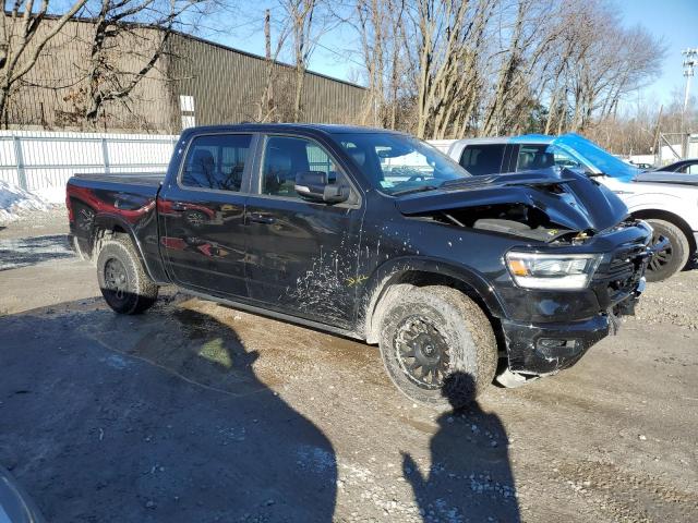 1C6SRFJT7KN781400 - 2019 RAM 1500 LARAMIE BLACK photo 4