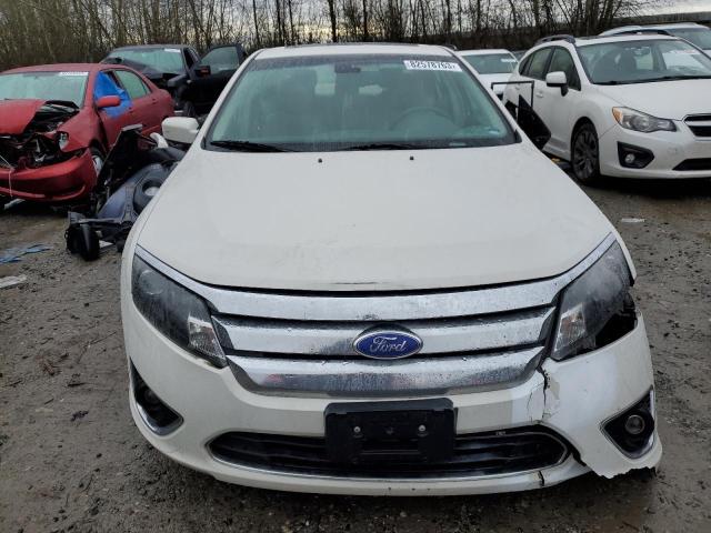 3FADP0L36CR270315 - 2012 FORD FUSION HYBRID WHITE photo 5