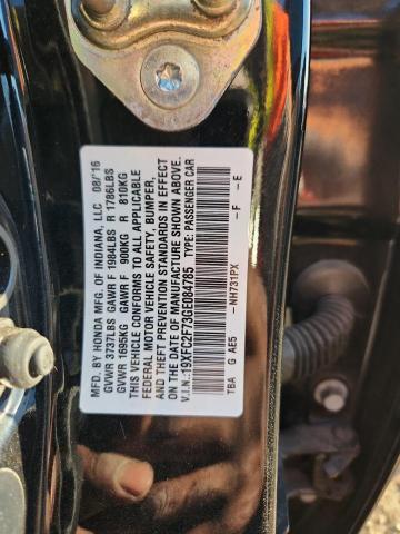 19XFC2F73GE084785 - 2016 HONDA CIVIC EX 黑色 照片 12