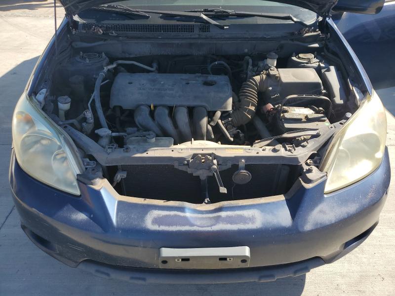 2T1KR32E15C491992 - 2005 TOYOTA COROLLA MA XR BLUE photo 12