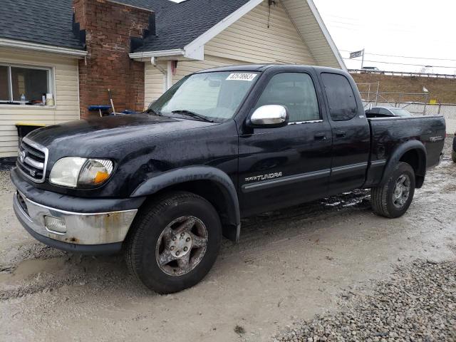 5TBBT44102S234464 - 2002 TOYOTA TUNDRA ACCESS CAB BLACK photo 1