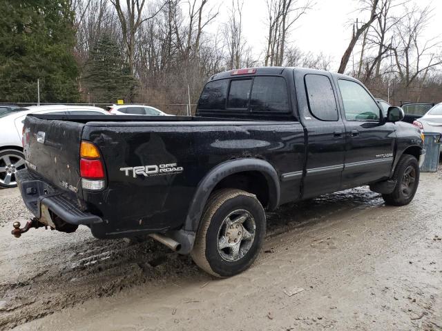 5TBBT44102S234464 - 2002 TOYOTA TUNDRA ACCESS CAB შავი ფოტო 3