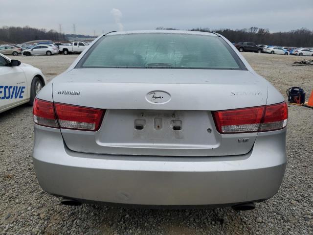 5NPEU46F66H046537 - 2006 HYUNDAI SONATA GLS SILVER photo 6