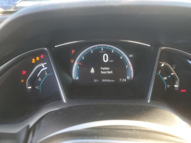 19XFC2F7XJE034084 - 2018 HONDA CIVIC EX BLUE photo 9