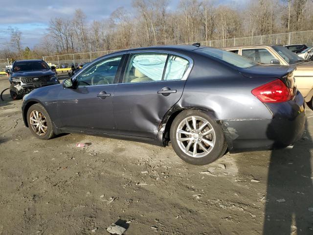 JNKBV61F98M268967 - 2008 INFINITI G35 GRAY photo 2