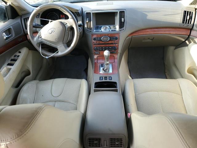 JNKBV61F98M268967 - 2008 INFINITI G35 GRAY photo 8